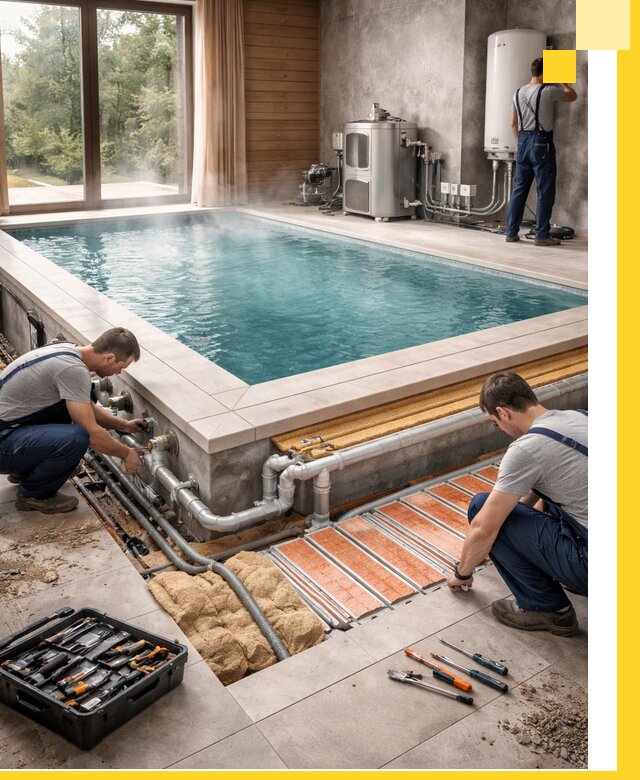 Проектирование и строительство тёплых бассейнов в Белгороде