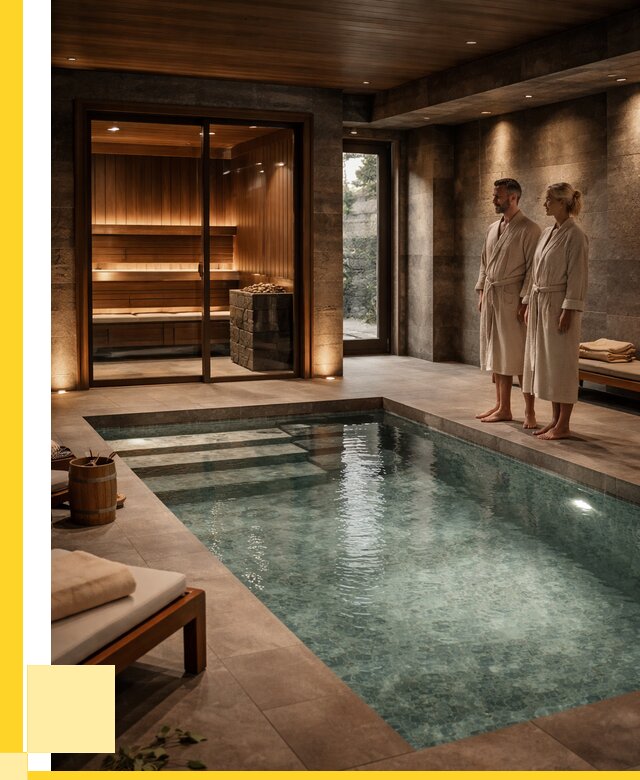 Сауна с большим бассейном в Белгороде от 1246440 р. ЭриданБлг