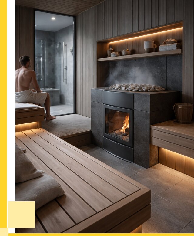 Проект сауны в частном доме в Белгороде от 36355 р. | ЭриданБлг