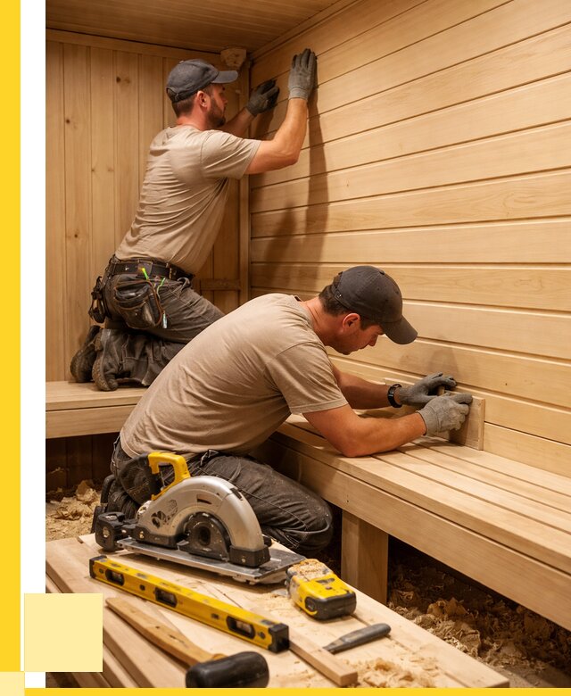 Обшивка саун вагонкой в Белгороде от 2597 р. | ЭриданБлг