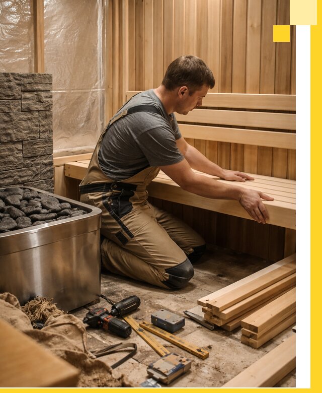 Сауны для дома под ключ с проектированием и монтажом в Белгороде