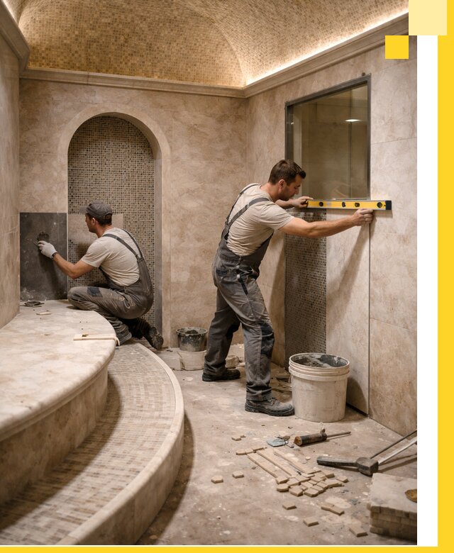 Проектирование и строительство саун с хамамом под ключ в Белгороде