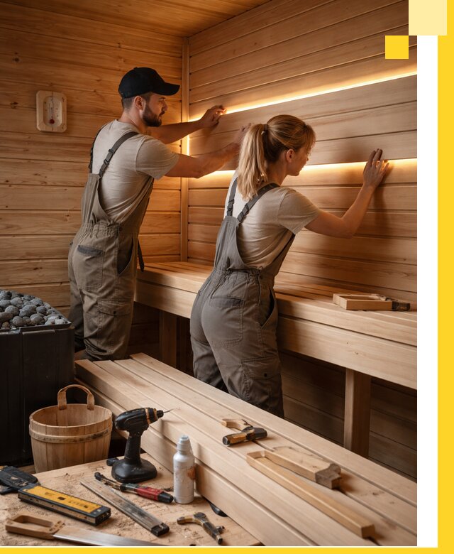 Дизайн саун и бань под ключ с индивидуальным проектом в Белгороде