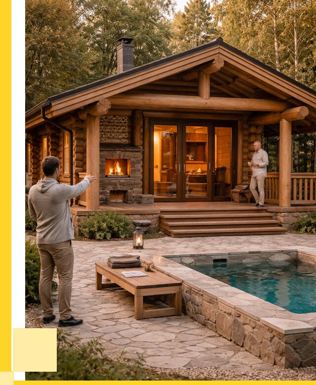 Проекты бань и хамам в Белгороде от 25968 р. | ЭриданБлг