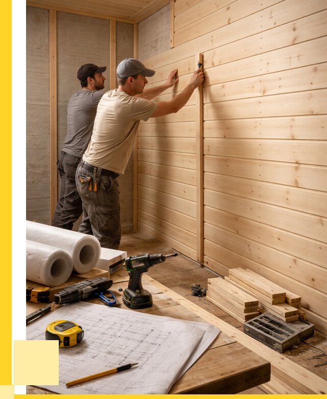 Обшивка бани вагонкой в Белгороде от 1246 р., ЭриданБлг