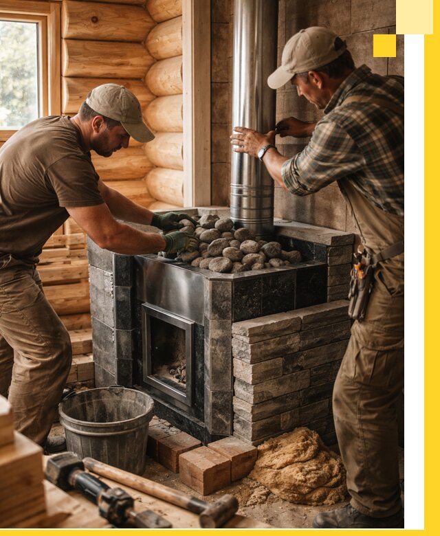 Строительство и отделка русских бань под ключ в Белгороде