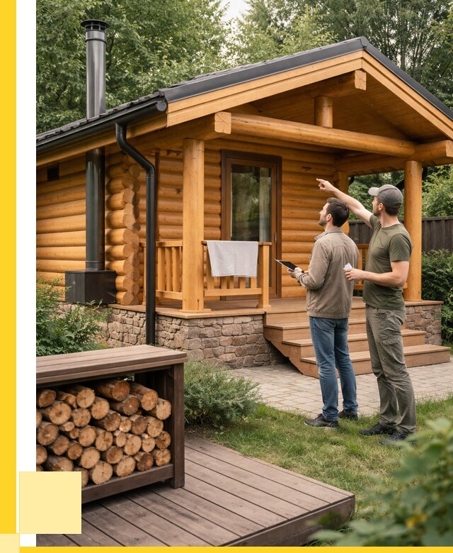 Бани для дачи под ключ в Белгороде от 259675 р. | ЭриданБлг