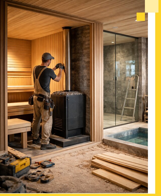 Полное строительство банных комплексов под ключ в Белгороде