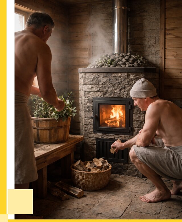 Банные печи под ключ в Белгороде от 46742 р. | ЭриданБлг кирпичная