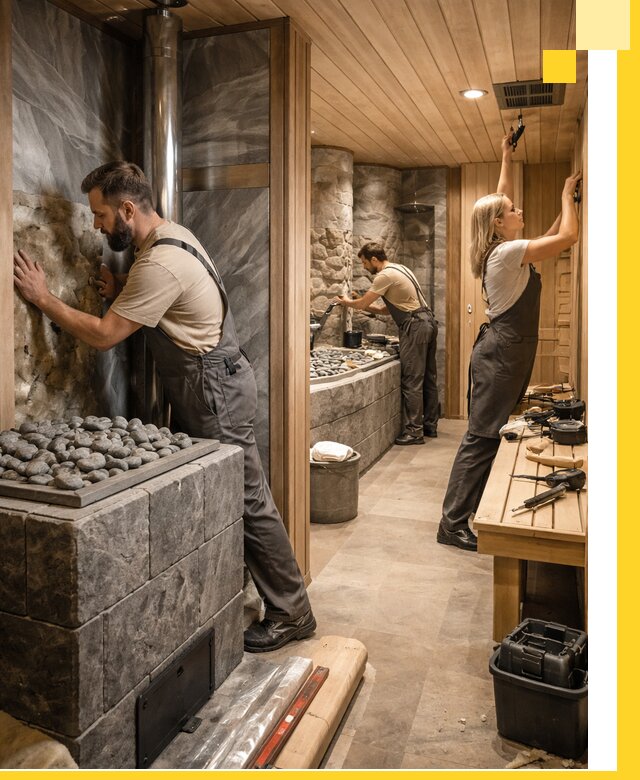 Строительство бань и SPA процедур в Белгороде под ключ и отделкой