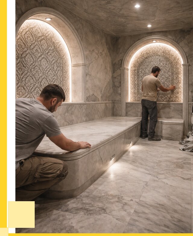 Турецкие бани под ключ в Белгороде от 259675 р. | ЭриданБлг