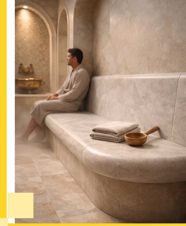 Сиденья для хамама в Белгороде под ключ от 12464 р. | ЭриданБлг