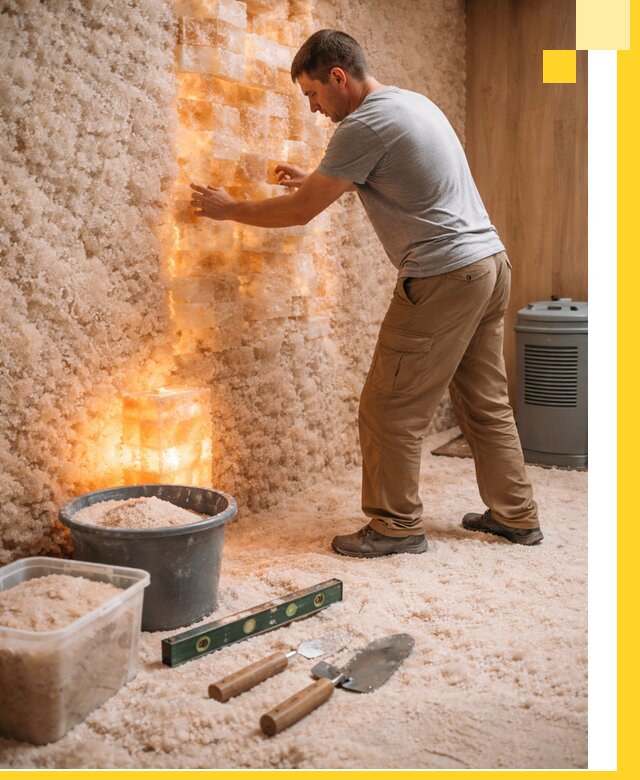 Проектирование и монтаж соляных комнат в Белгороде под ключ